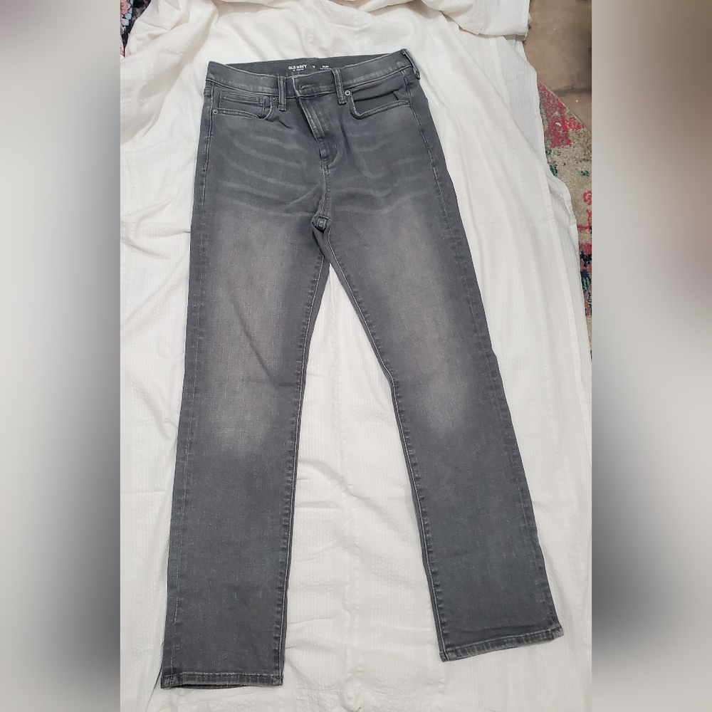 Boy's Jeans Grey 18 slim